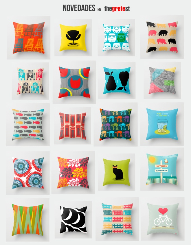 Modern Decorative throw pillows from thegretest